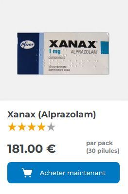 Achat de Xanax en ligne : sécurité et confidentialité garanties